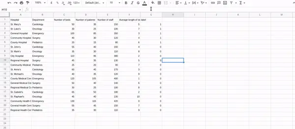 Process of how to enter data from excel